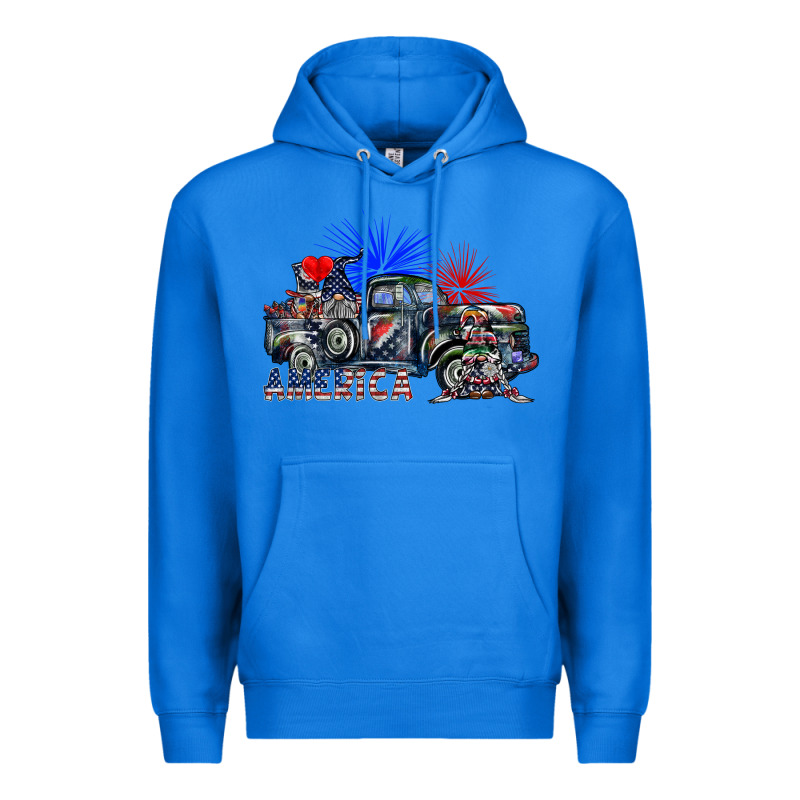 America Premium Hoodie by SublimationCraftShop | Teevron