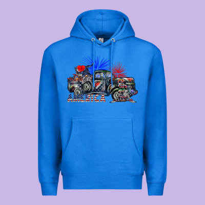 America Premium Hoodie Designed By Sublimationcraftshop