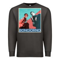 Smoke Inglorious Basterds - Bongiorno poster GIFT Premium Sweatshirt - PixelFlow