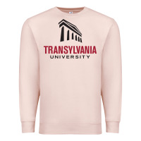 Pale Pink transylvania university Premium Sweatshirt - PixelFlow