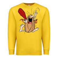 Lemon captain caveman captain caveman unga bunga premium t shirt Premium Sweatshirt - PixelFlow