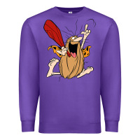 Purple captain caveman captain caveman unga bunga premium t shirt Premium Sweatshirt - PixelFlow