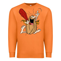 Carrot captain caveman captain caveman unga bunga premium t shirt Premium Sweatshirt - PixelFlow