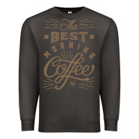 Smoke The Best Morning Coffee Premium Sweatshirt - PixelFlow