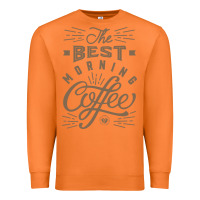Carrot The Best Morning Coffee Premium Sweatshirt - PixelFlow