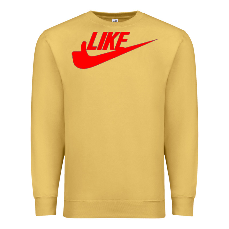 Like Premium Sweatshirt by PixelFlow | Teevron