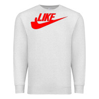 Oatmeal Heather like Premium Sweatshirt - PixelFlow
