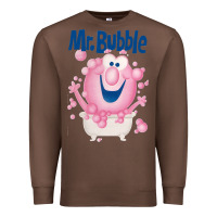 Chestnut Mr bubble makes bath time fun Premium Sweatshirt - PixelFlow