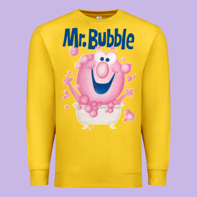 Mr Bubble Makes Bath Time Fun Premium Sweatshirt Designed By Pixelflow