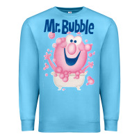 Ocean Blue Mr bubble makes bath time fun Premium Sweatshirt - PixelFlow