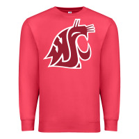 Cardinal washington state cougars Premium Sweatshirt - PixelFlow