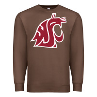 Chestnut washington state cougars Premium Sweatshirt - PixelFlow