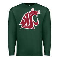 Sports Green washington state cougars Premium Sweatshirt - PixelFlow