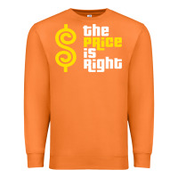 Carrot price is right Premium Sweatshirt - PixelFlow