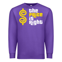 Purple price is right Premium Sweatshirt - PixelFlow