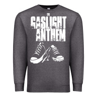 Charcoal Heather fallon gaslight anthem musisi Premium Sweatshirt - PixelFlow