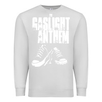 Dove Grey fallon gaslight anthem musisi Premium Sweatshirt - PixelFlow