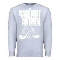 Heather Grey fallon gaslight anthem musisi Premium Sweatshirt - PixelFlow
