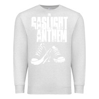 Oatmeal Heather fallon gaslight anthem musisi Premium Sweatshirt - PixelFlow