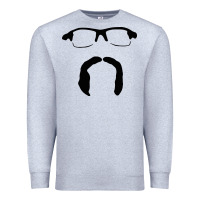 Heather Grey randy dobnak art Premium Sweatshirt - PixelFlow