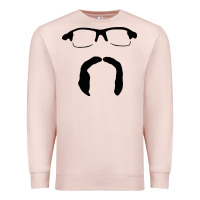 Pale Pink randy dobnak art Premium Sweatshirt - PixelFlow