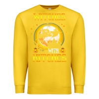 Lemon witches with hitches funny halloween costume gift Premium Sweatshirt - PixelFlow