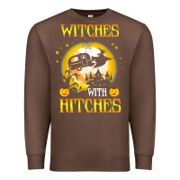 Chestnut witches with hitches funny halloween costume gift Premium Sweatshirt - PixelFlow
