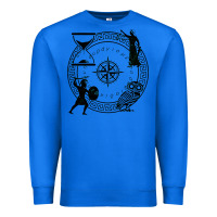 True Royal the four stoic virtues Premium Sweatshirt - PixelFlow