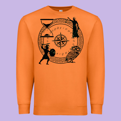 The Four Stoic Virtues Premium Sweatshirt Designed By Pixelflow