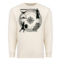 Sandshell the four stoic virtues Premium Sweatshirt - PixelFlow