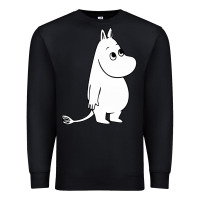 Black moomin character Premium Sweatshirt - PixelFlow