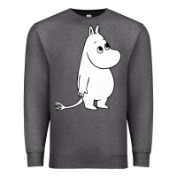 Charcoal Heather moomin character Premium Sweatshirt - PixelFlow