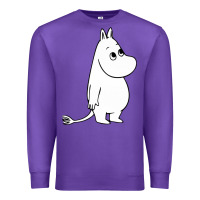 Purple moomin character Premium Sweatshirt - PixelFlow