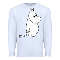 White moomin character Premium Sweatshirt - PixelFlow