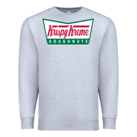 Heather Grey krispy kreme Premium Sweatshirt - PixelFlow