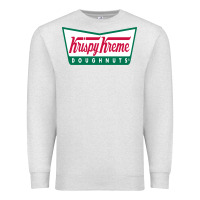 Oatmeal Heather krispy kreme Premium Sweatshirt - PixelFlow