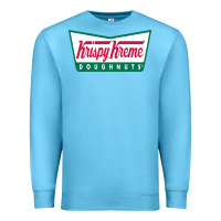 Ocean Blue krispy kreme Premium Sweatshirt - PixelFlow