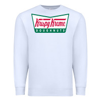 White krispy kreme Premium Sweatshirt - PixelFlow