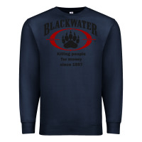 Navy Blackwater Premium Sweatshirt - PixelFlow