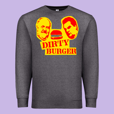 Dirty Burger Premium Sweatshirt Designed By Pixelflow