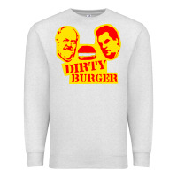 Oatmeal Heather dirty burger Premium Sweatshirt - PixelFlow