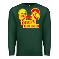 Sports Green dirty burger Premium Sweatshirt - PixelFlow