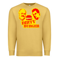 Antique Gold dirty burger Premium Sweatshirt - PixelFlow