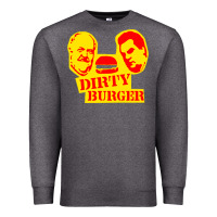 Charcoal Heather dirty burger Premium Sweatshirt - PixelFlow