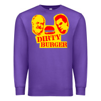 Purple dirty burger Premium Sweatshirt - PixelFlow