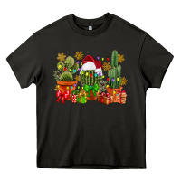 Asphalt christmas cactus Heavy Core Tee - CowGirlArtShop