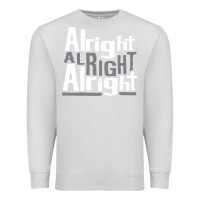 Dove Grey matthew mcconaughey dazed & confused alright alright alright hipster t Premium Sweatshirt - PixelFlow