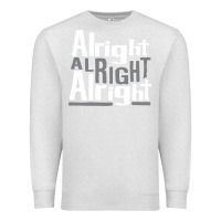 Oatmeal Heather matthew mcconaughey dazed & confused alright alright alright hipster t Premium Sweatshirt - PixelFlow
