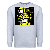 Heather Grey U.K. SUBS special music punk Premium Sweatshirt - PixelFlow