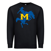 Black mcneese  athletics Premium Sweatshirt - PixelFlow